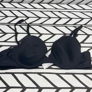 JW Jason Wu basic underwire black bra size 32B